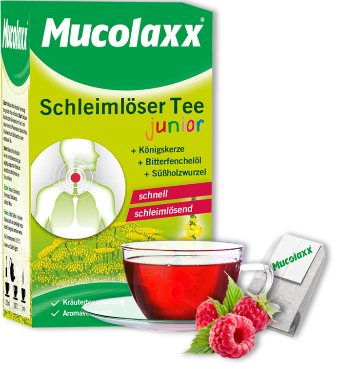 Mucolaxx® Schleimlöser Tee junior